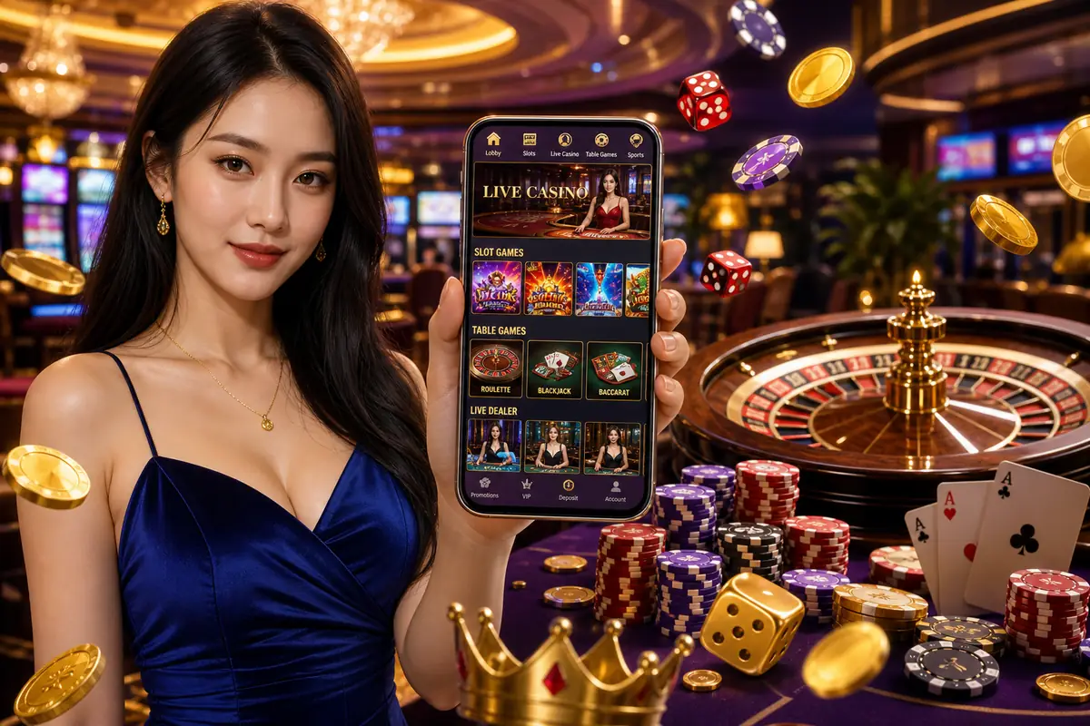 acewin99 live casino baccarat dealer langsung